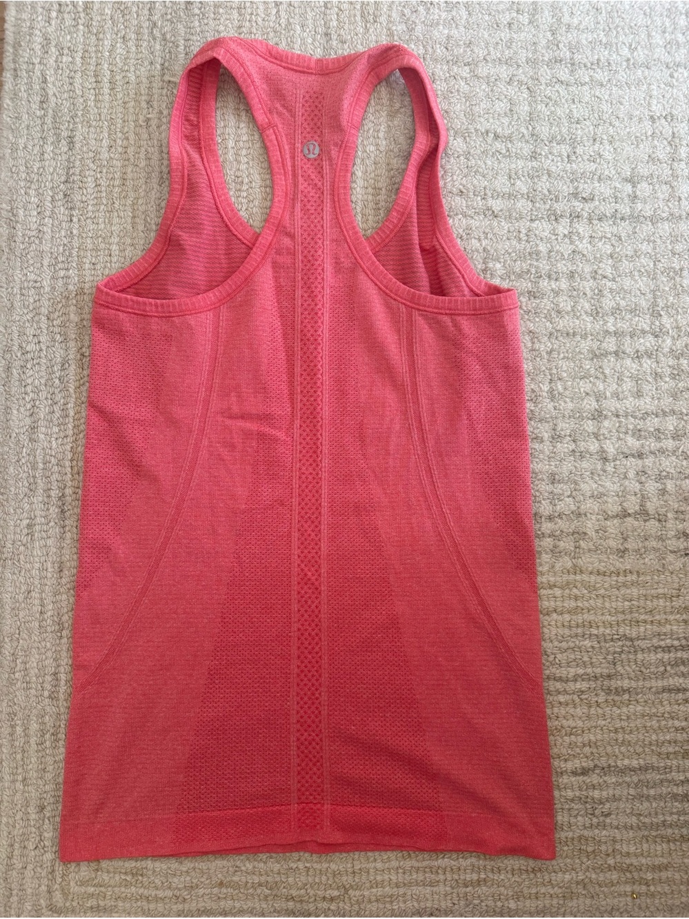 lululemon athletica Coral Racerback Workout Tank